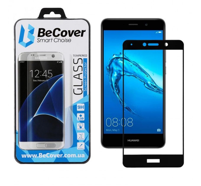 Захисне скло BeCover для Huawei Y7 Prime 2018 Black (702233)