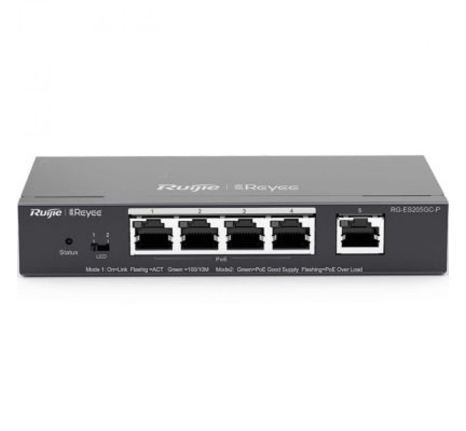 Ruijie Networks Комутатор мережевий Ruijie Networks RG-ES205GC-P