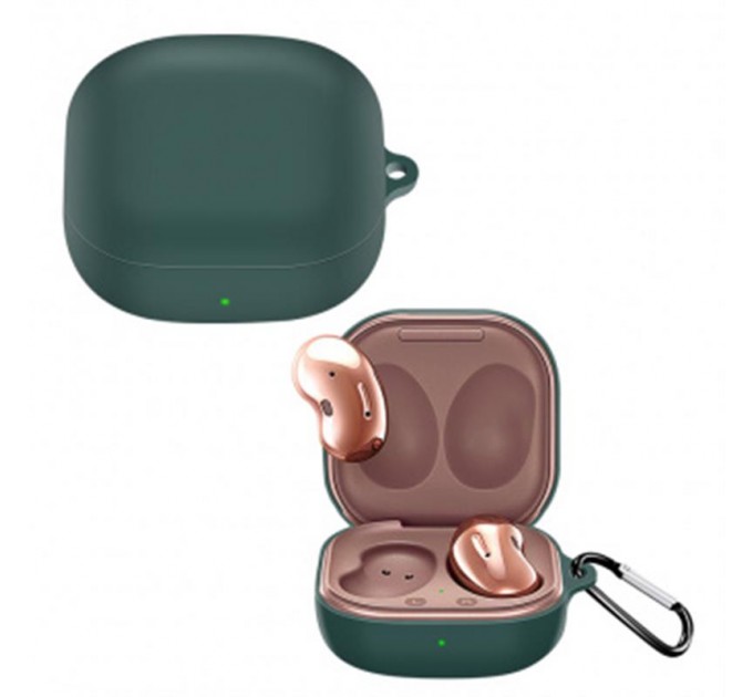 BeCover Чохол BeCover Silicon для Samsung Galaxy Buds 2/Buds 2 Pro/Buds Live/Buds Pro Dark Green (705408)