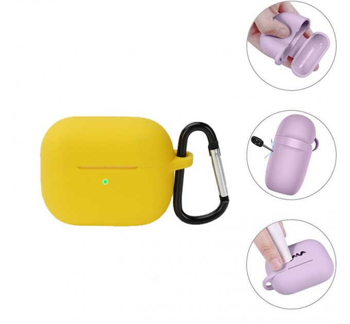 BeCover Чохол для навушників BeCover для Apple AirPods (3nd Gen) Yellow (707233)