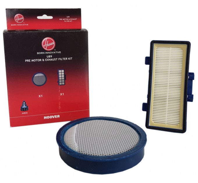 Hoover Набір фільтрів (передмоторний+вихідний) Hoover U89