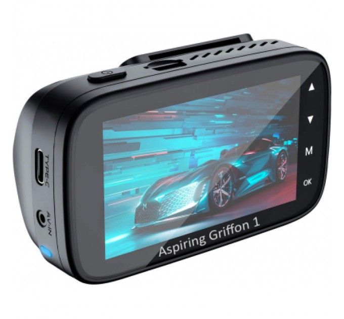 Aspiring Відеореєстратор Aspiring Griffon 1 Dual 4K Speedcam Wi-Fi GPS (Aspiring Griffon 1 Dual, 4K, Speedcam, Wi-Fi, GPS)
