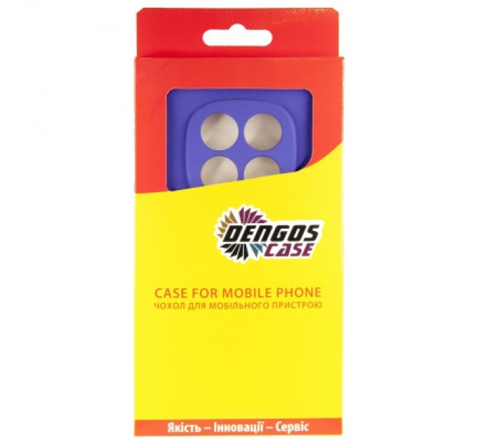 Dengos Чохол до мобільного телефона Dengos Carbon Xiaomi Redmi Note 14 Pro (purple) (DG-TPU-CRBN-222)