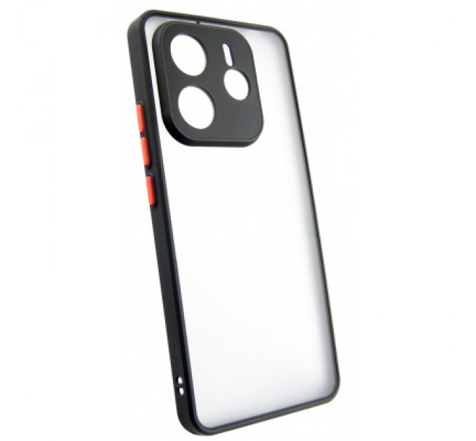 Чохол до мобільного телефона Dengos Matte Xiaomi Redmi Note 14 (Black) (DG-TPU-MATT-155)