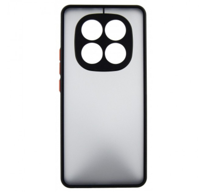 Dengos Чохол до мобільного телефона Dengos Matte Xiaomi Redmi Note 14 Pro (Black) (DG-TPU-MATT-156)