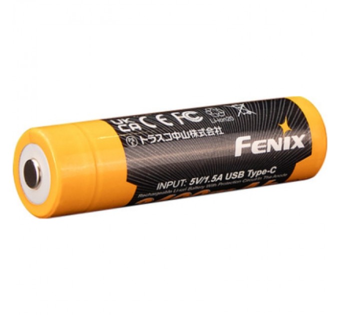 Fenix Акумулятор Fenix 18650 (3400 mAh) Type-C (ARB-L18-3400U-V30)