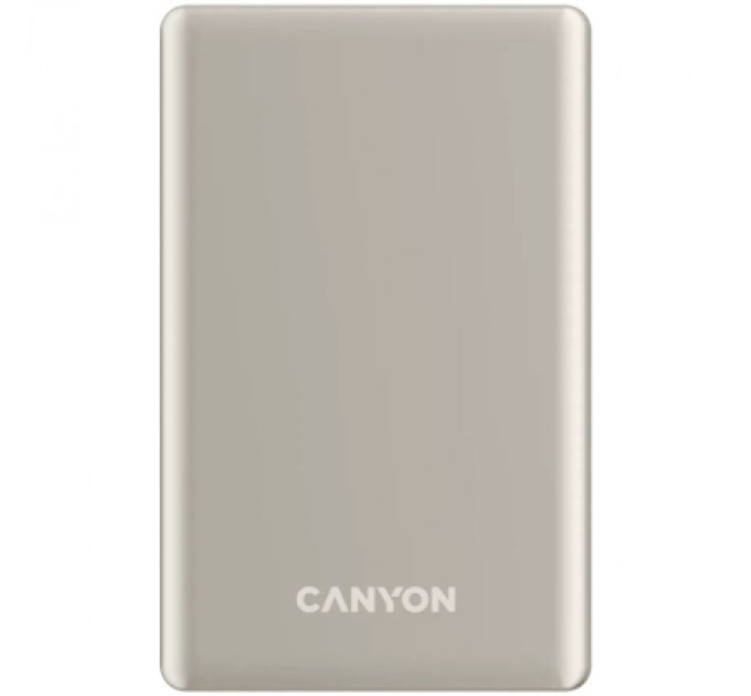Батарея універсальна Canyon 5000mAh OnPower 505 slim Magsafe PD/20W Beige (CNS-CPB505BE)