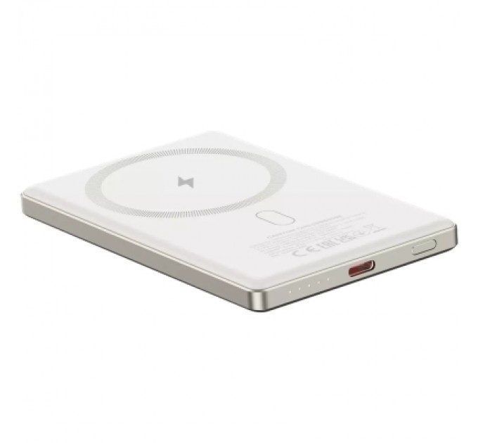 Батарея універсальна Canyon 5000mAh OnPower 505 slim Magsafe PD/20W Beige (CNS-CPB505BE)