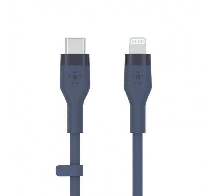 Belkin Кабель Belkin BoostCharge Flex USB Type-C - Lightning (M/M), 1 м, Blue (CAA009bt1MBL) OEM