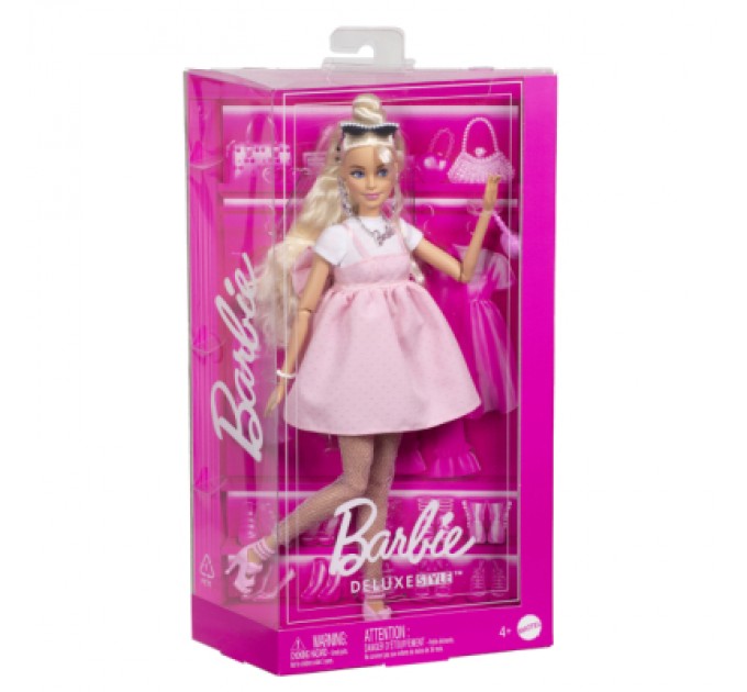 Barbie Лялька Barbie Deluxe style Barbiecore Модниця у сукні Baby doll (HYV27)