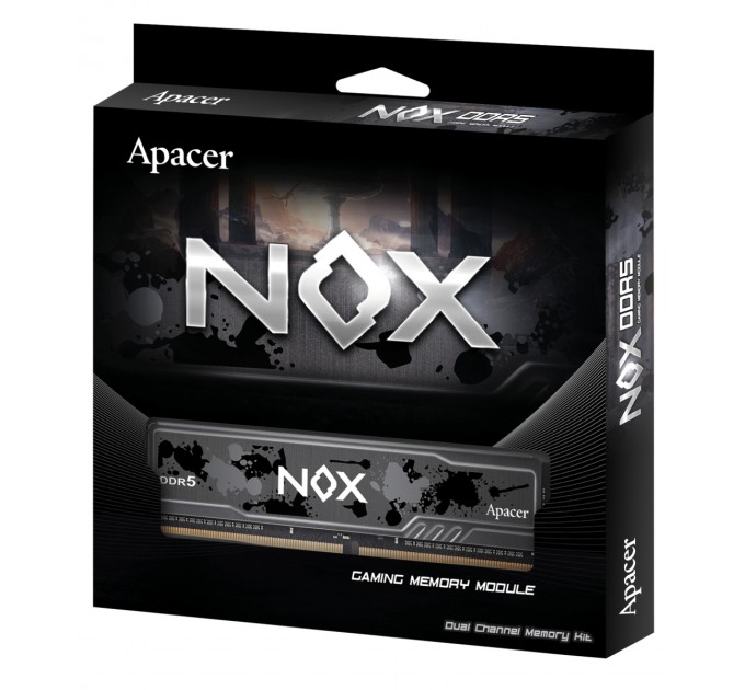 Apacer Модуль пам`ятi DDR5 2x16GB/6000 Apacer NOX (AH5U32G60C622MBAA-2)