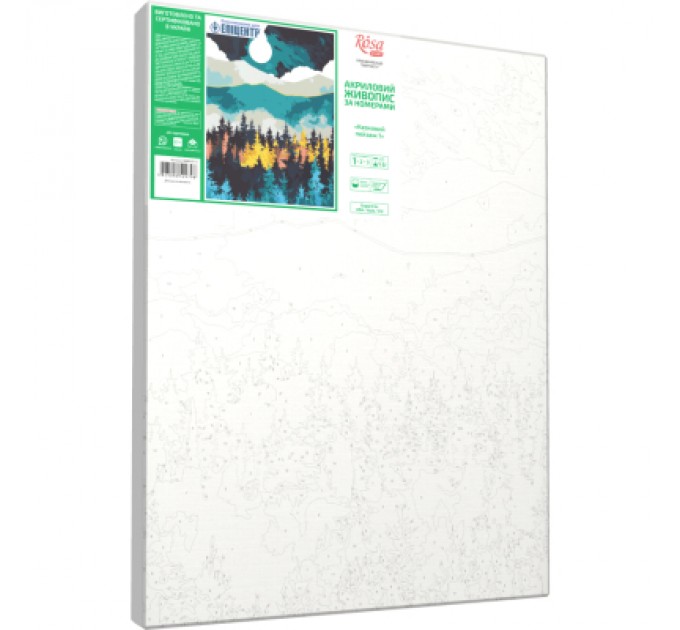 Rosa Картина по номерам Rosa Казковий пейзаж 1 35 х 45 см (4823098529798)