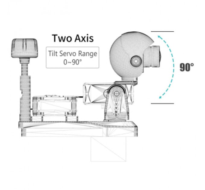 Підвіс для дрона ATOMRC 3D printed Gimbal-Two axis (Gimbaltwo)