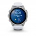 Garmin Смарт-годинник Garmin Fenix 8 43mm AMOLED Silver with Whitestone Silicone (010-02903-06)