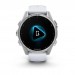 Garmin Смарт-годинник Garmin Fenix 8 43mm AMOLED Silver with Whitestone Silicone (010-02903-06)