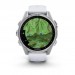 Garmin Смарт-годинник Garmin Fenix 8 43mm AMOLED Silver with Whitestone Silicone (010-02903-06)
