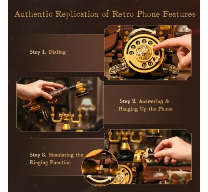 Конструктор Pantasy Original - Retro Phone (85018)