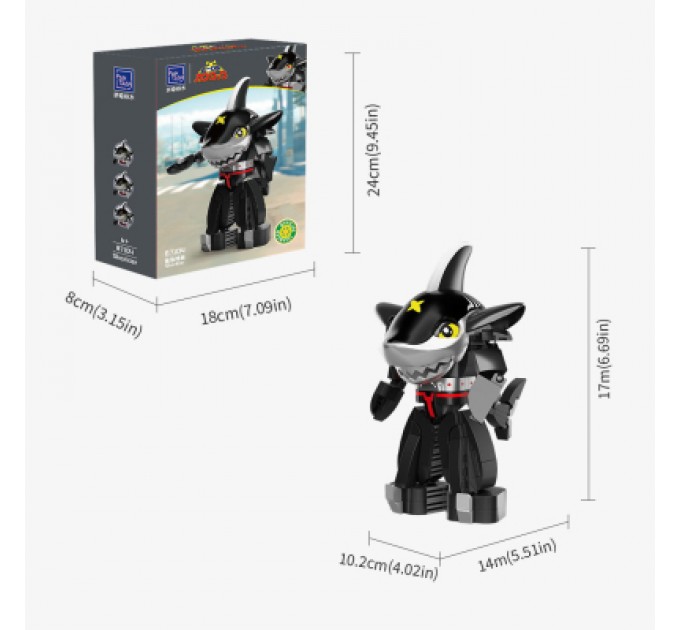 Pantasy Конструктор Pantasy Kabutack - Sharkler (87104)