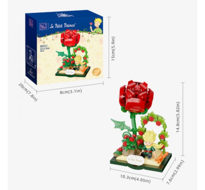 Pantasy Конструктор Pantasy Le Petit Prince -Starry Ride-Rose (86317)