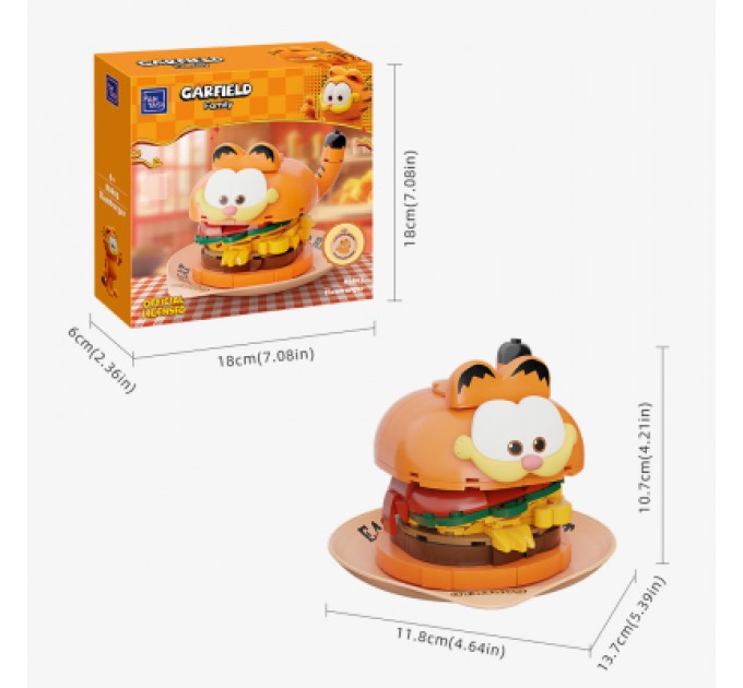 Pantasy Конструктор Pantasy Garfield -Foodie - Hamburger (86805)