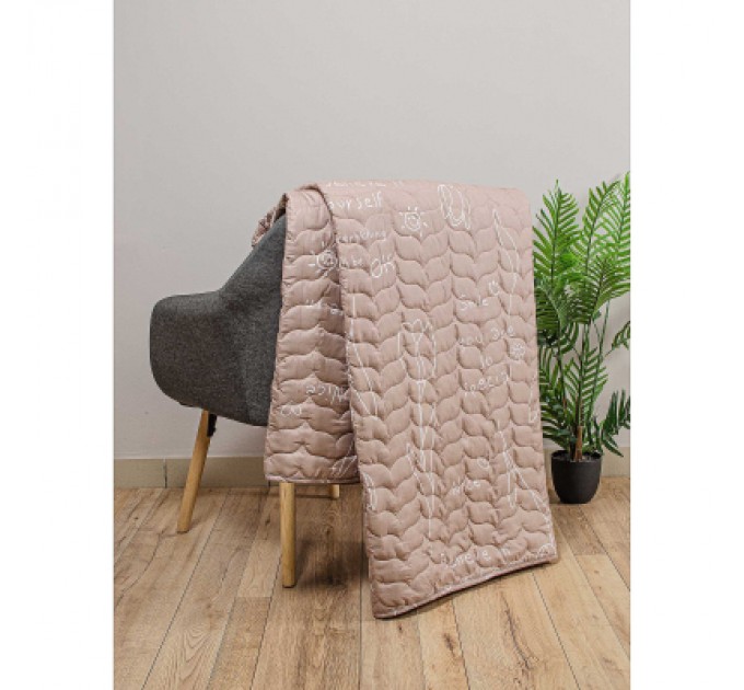 Home Line Покривало Home Line Belive стьобане (бежевий) 210х240 (183988)