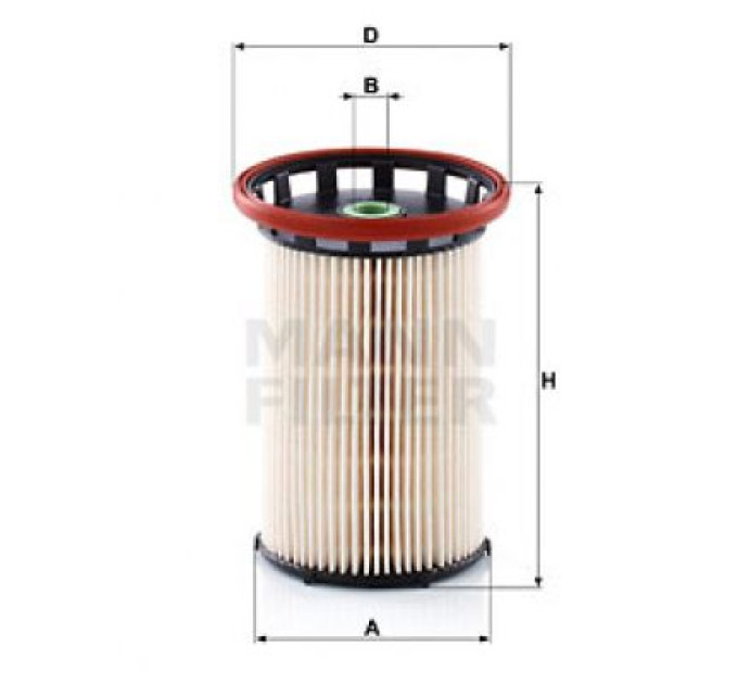 Mann Фільтр паливний Mann PU8008/1