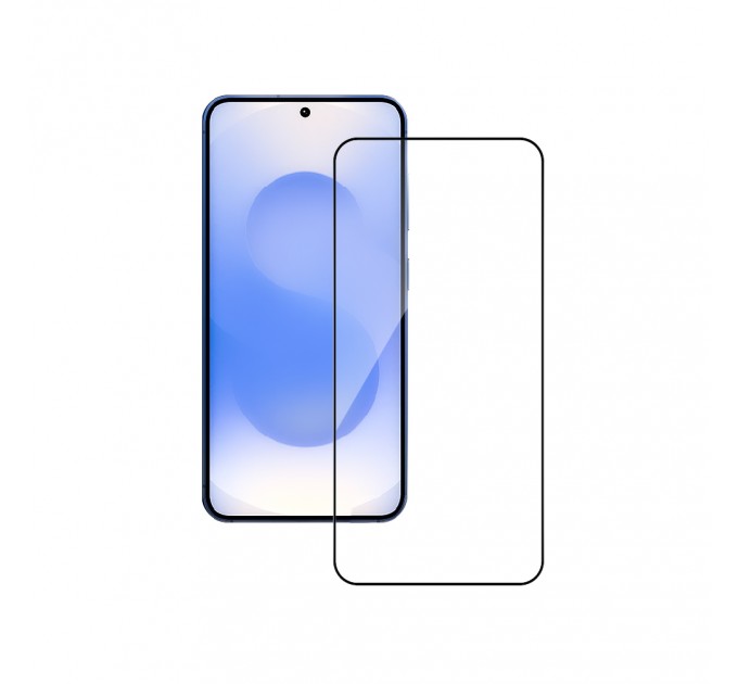 Захисне скло ACCLAB Full Glue для Samsung Galaxy S25+ SM-S936 Black (1283126609787)