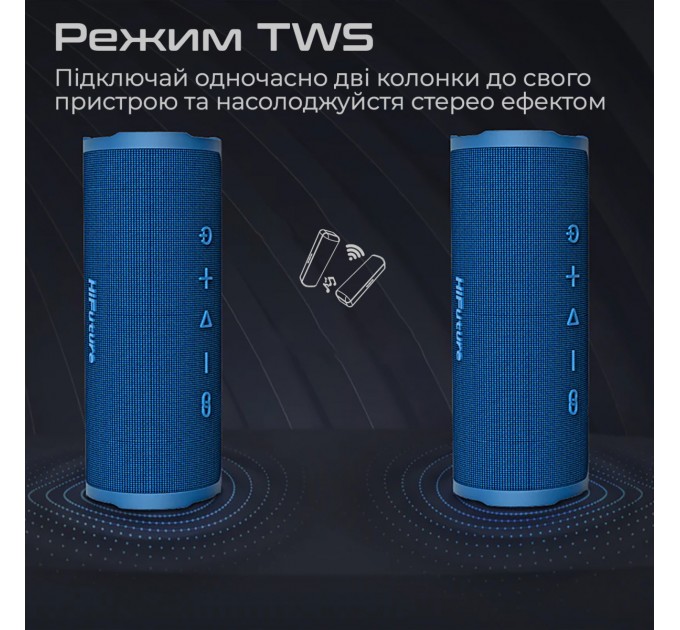 HIFuture Акустична система HiFuture Ripple 30W Blue (ripple.blue.)