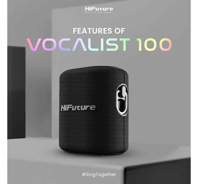 HIFuture Акустична система HiFuture Vocalist 100 Black (vocalist100.black)