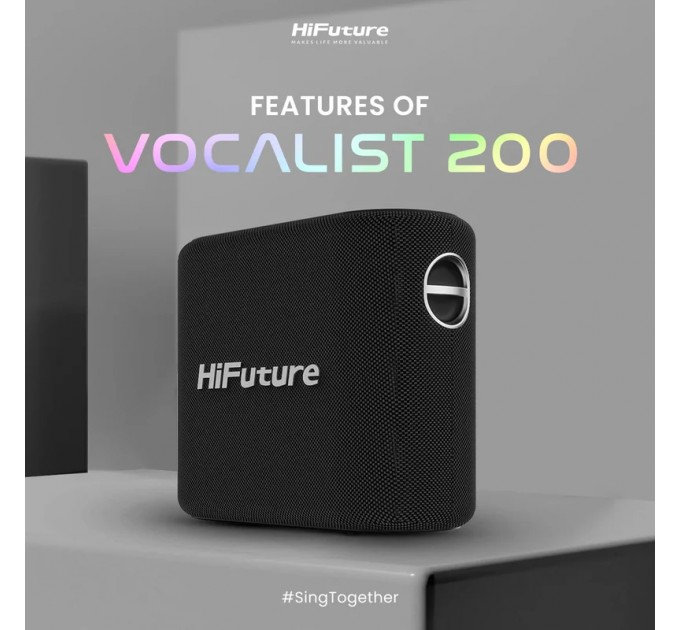 HIFuture Акустична система HiFuture Vocalist 200 Black (vocalist200.black)