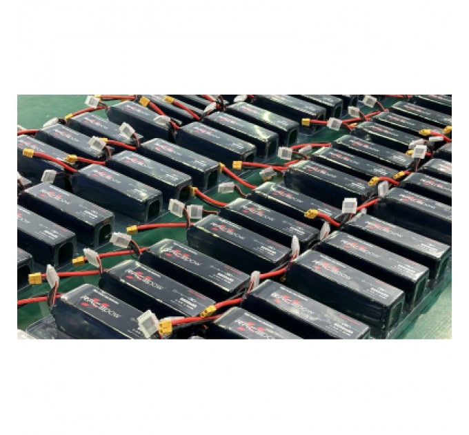 RacePow Акумулятор для дрона RacePow 6000mAh 6S 80C (6000mAh-6S-80C)