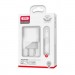 XO Зарядний пристрій XO L97 (1Type-C/1USB/2.4A) + USB - MicroUSB White (XO-L97-MC)