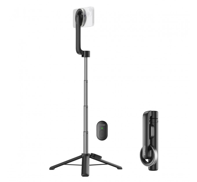 Promate Телескопічний трипод-монопод Promate MagStick Black (magstick)