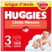 Huggies Підгузки Huggies Little Movers 3 (4-9 кг) M-pack, 168 шт (5029053577852)