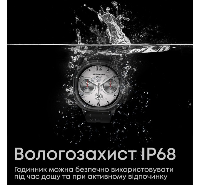 HIFuture Смарт-годинник HiFuture Aix Lite Black