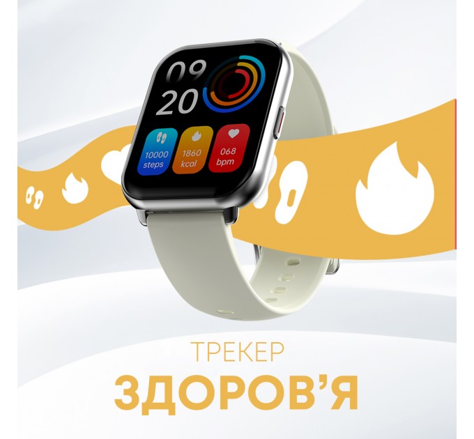 HIFuture Смарт-годинник HiFuture Zone2 Silver/Grey