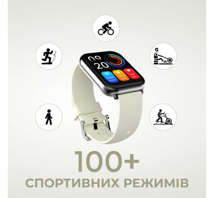 HIFuture Смарт-годинник HiFuture Zone2 Silver/Grey
