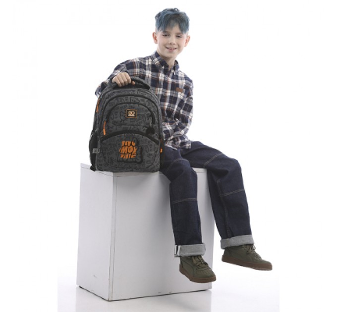 Рюкзак шкільний GoPack Education 175M-5 No More Rules (GO25-175M-5)