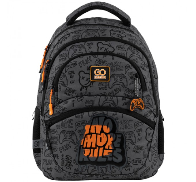 Рюкзак шкільний GoPack Education 175M-5 No More Rules (GO25-175M-5)
