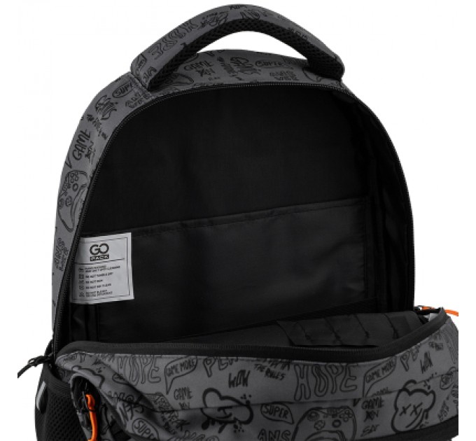 Рюкзак шкільний GoPack Education 175M-5 No More Rules (GO25-175M-5)
