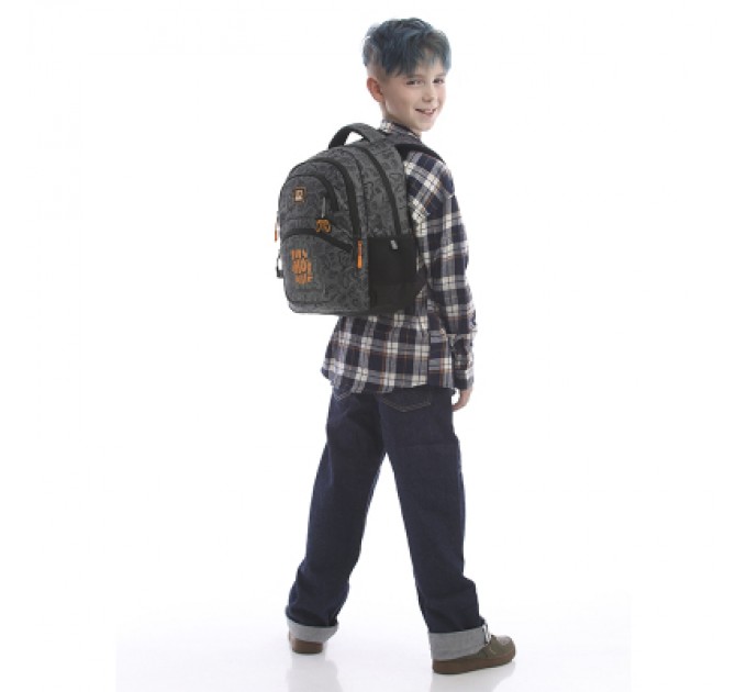 Рюкзак шкільний GoPack Education 175M-5 No More Rules (GO25-175M-5)