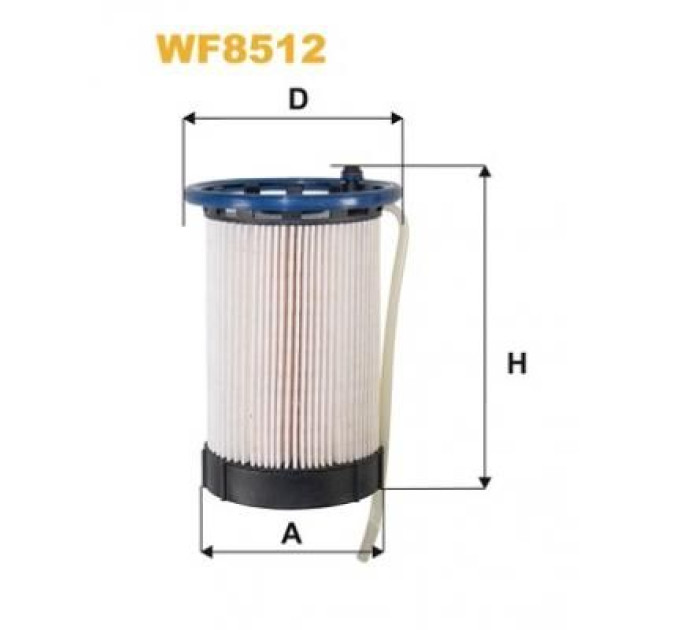 Wixfiltron Фільтр паливний Wixfiltron WF8512