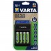 Varta Мережевий зарядний пристрій Varta LCD Plug Charger + 4 х Ni-Mh AA 2100 mAh (57687101441)