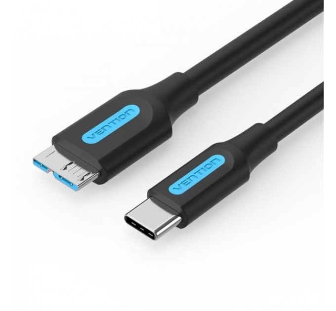Vention Кабель Vention USB Type-C - micro USB Type-B (M/M), 1 м, Black (CQABF)