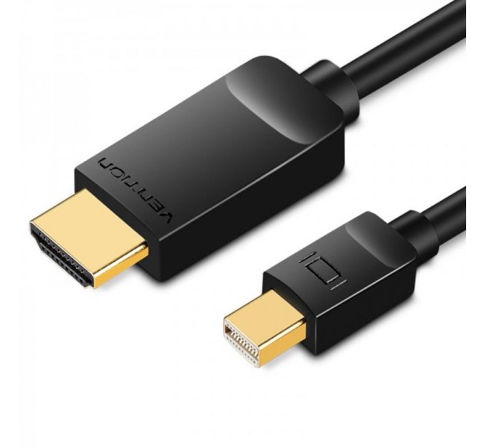 Vention Кабель Vention MiniDisplayPort - HDMI V 1.4 (M/M), 3 м, чорний (HAHBI)