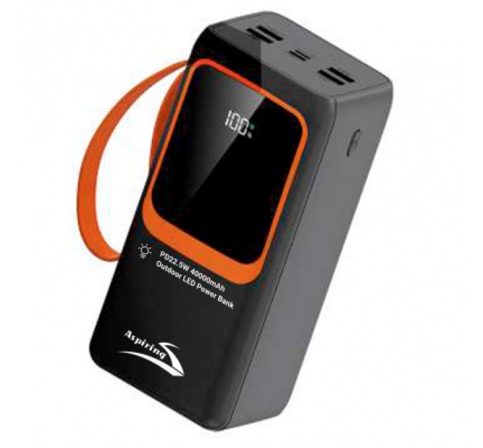 Батарея універсальна Aspiring Light 40 40000mAh PD/22.5W (PPLH.L04)