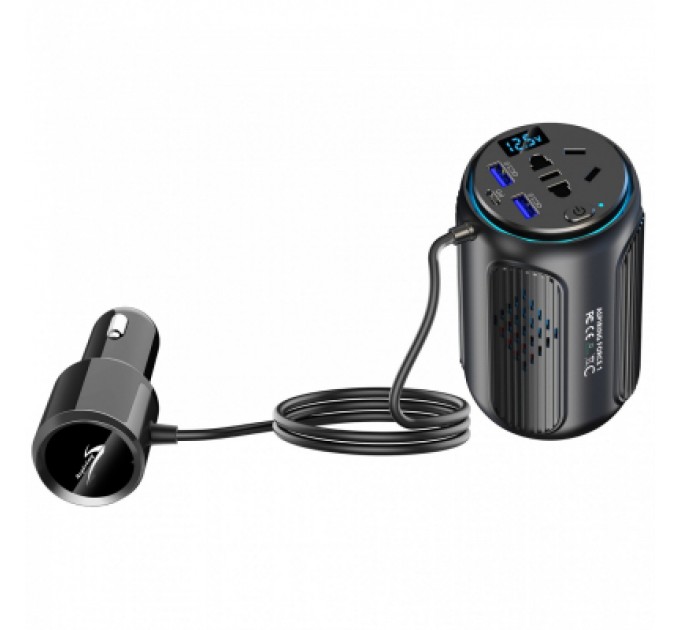 Aspiring Автомобільний інвертор 12V/220V Force1 150W, PD20W Aspiring (FC.150)