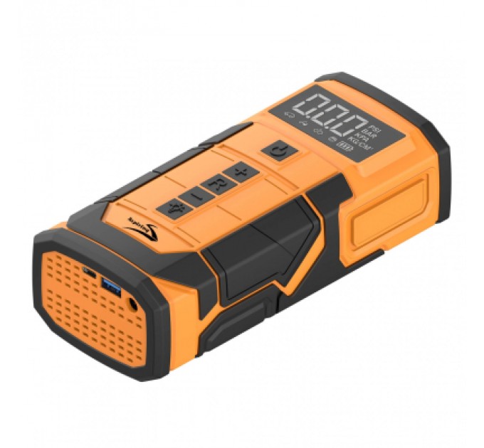 Aspiring Пуско зарядний пристрій Aspiring Jump 3 8000mAh Power bank 3-in-1 with inflator, compressor, car charging (JM8000PIWC)