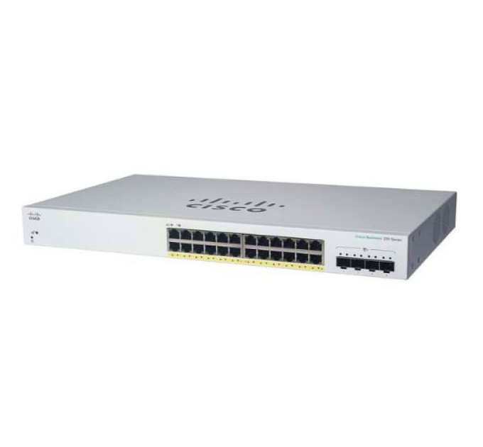 Cisco Комутатор мережевий Cisco CBS220-24P-4G-EU