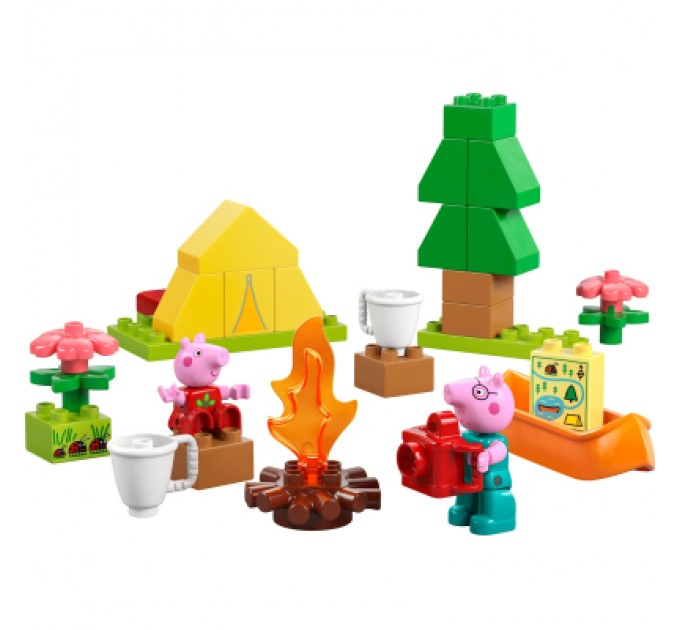 LEGO Конструктор LEGO DUPLO Peppa Pig Туристичний похід (10452-)